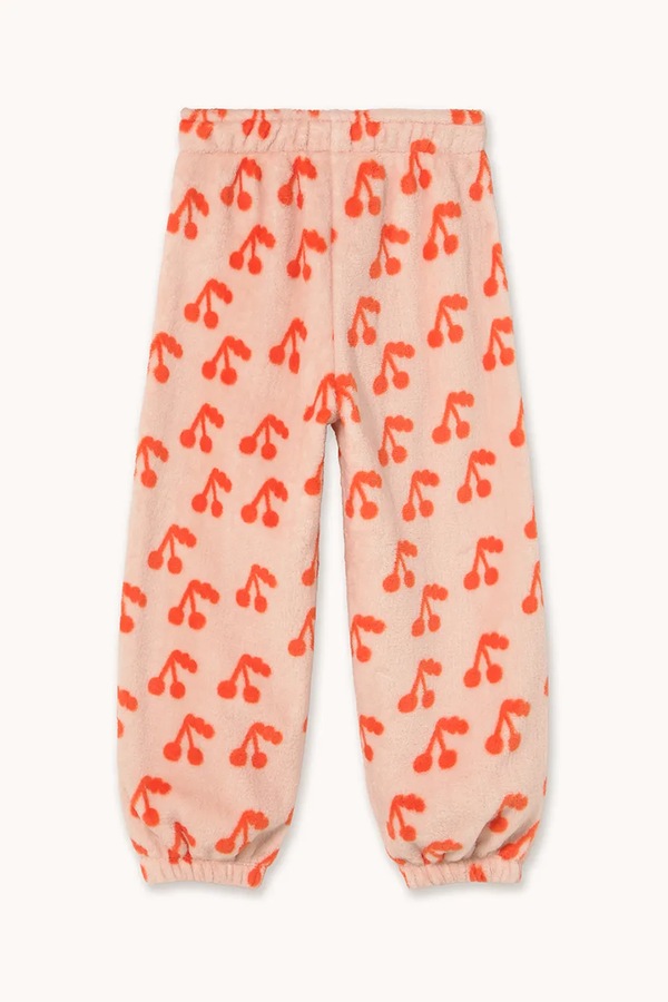 Спортивні штани Tinycottons CHERRIES POLAR SWEATPANT колір помаранчевий
