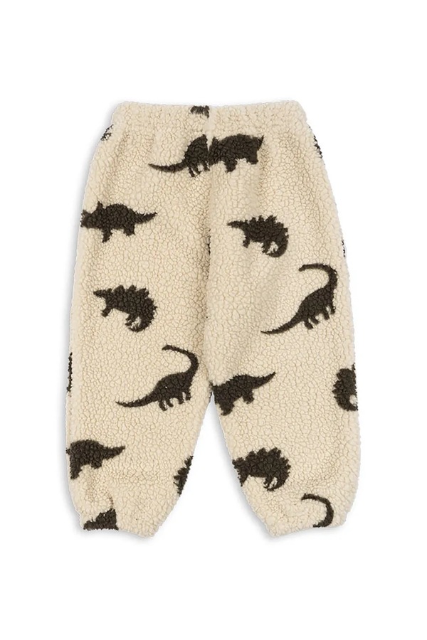 Дитячі спортивні штани Konges Sløjd JODY PANTS GRS колір бежевий фото 2