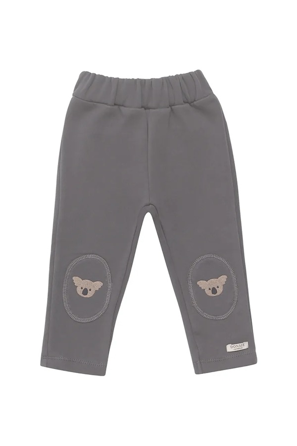 Хлопковые брюки для младенцев Donsje Joek Trousers Koalas цвет серый