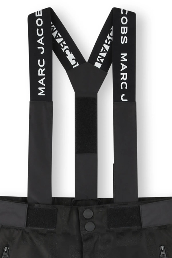 Брюки для младенцев MARC JACOBS цвет черный фото 2