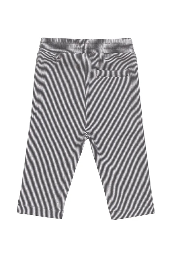Детские хлопковые штанишки Donsje Teijs Trousers цвет серый фото 2