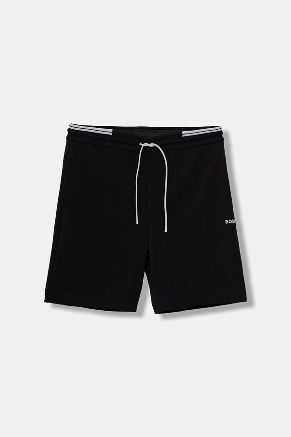Шорты BOSS Green Shorts Zone цвет черный