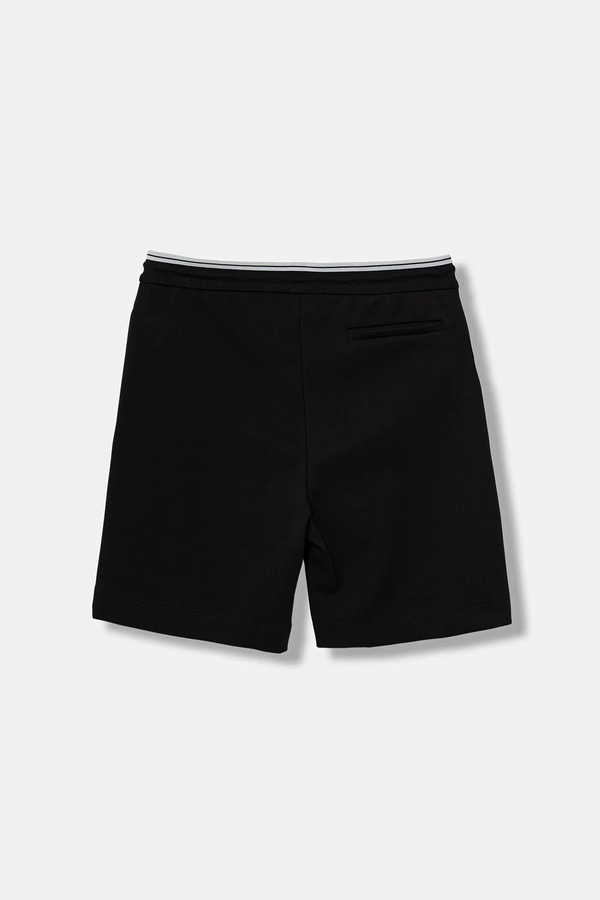 Шорти BOSS Green Shorts Zone колір чорний