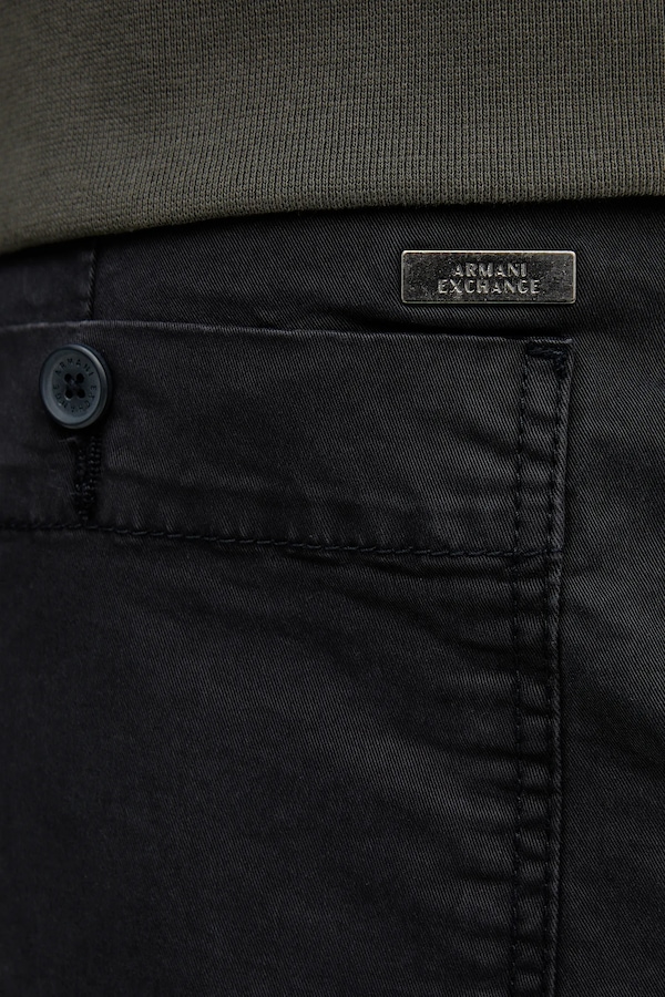 Штани Armani Exchange колір синій фото 4
