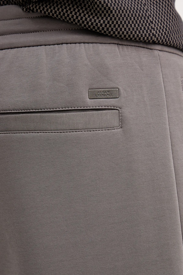 Спортивні штани Armani Exchange колір сірий фото 4