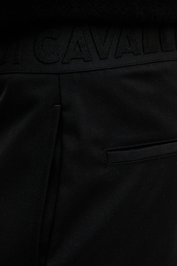 Штани Just Cavalli колір чорний фото 4
