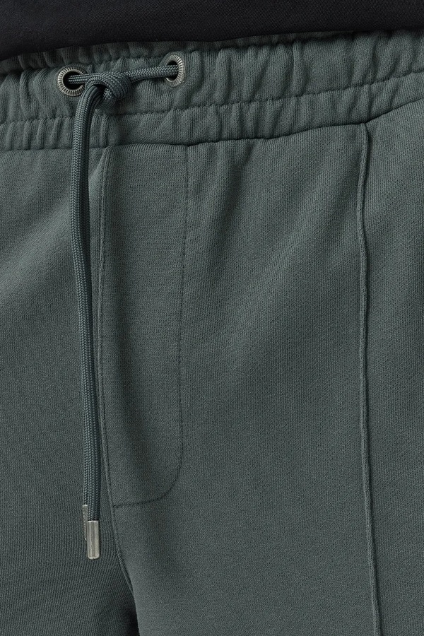 Бавовняні спортивні штани AllSaints MILO колір сірий фото 2