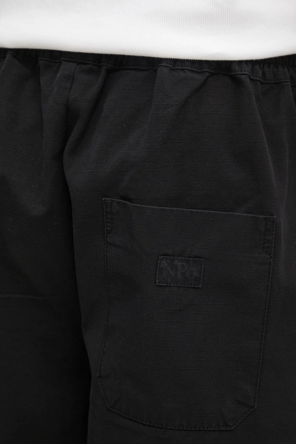 Бавовняні штани No Problemo Ripstop Work Pant колір чорний фото 4