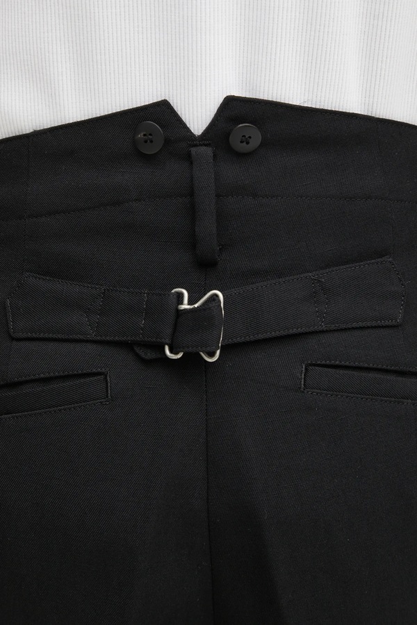 Штани з додаванням вовни Visvim PASTORAL HW SLACKS колір чорний фото 4