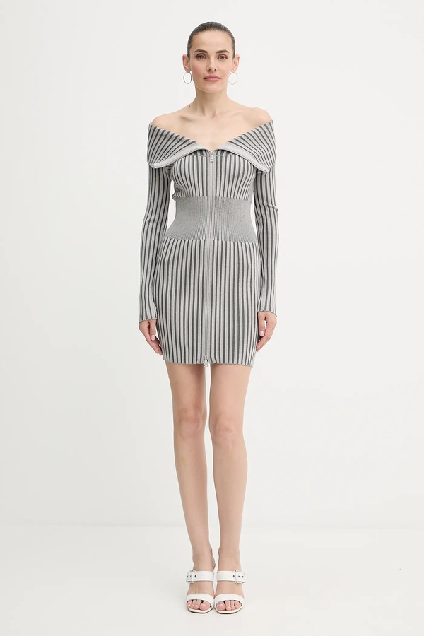 Сукня Guess KATHRYN колір сірий