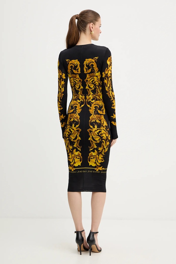 Сукня Versace Jeans Couture колір чорний фото 2