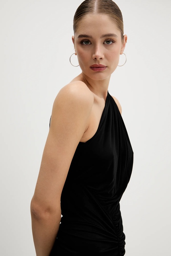 Сукня Rick Owens Lilies Avra Gown колір чорний фото 4