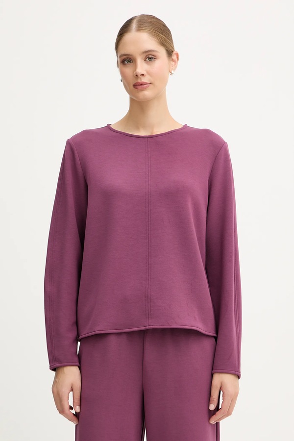Кофта United Colors of Benetton колір фіолетовий