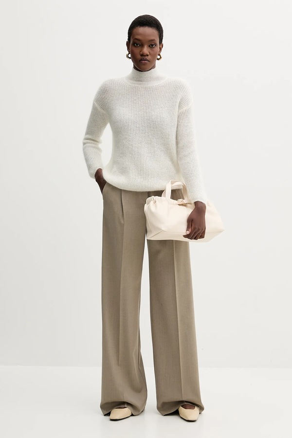 Свитер с шерстью MM by Max Mara TENNA цвет бежевый
