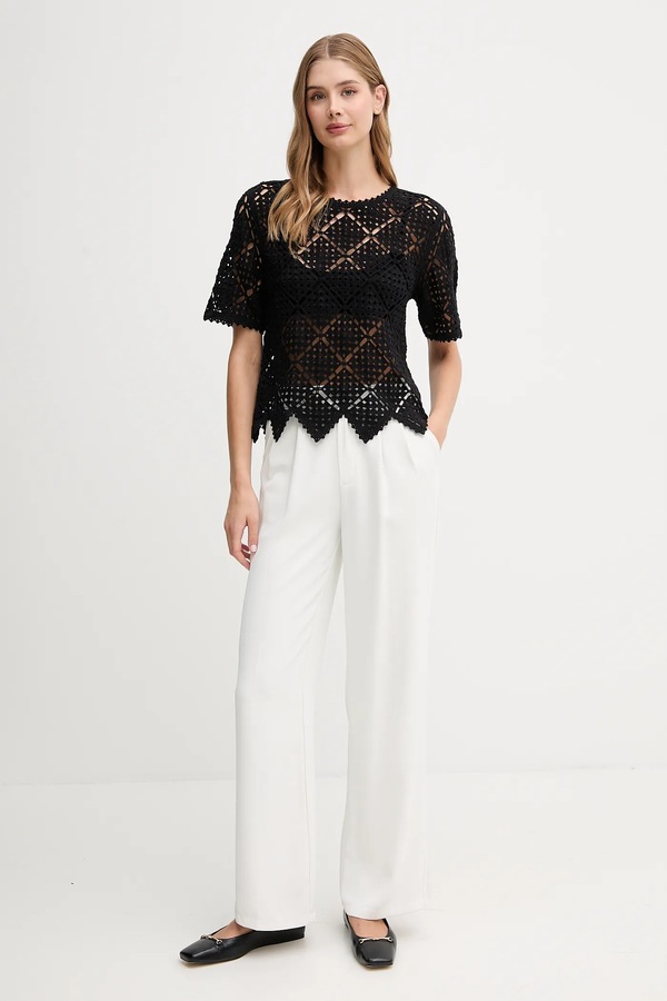 Футболка DKNY колір чорний