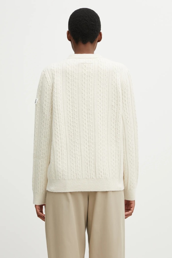 Светр із додаванням вовни MM6 Maison Margiela колір бежевий фото 2