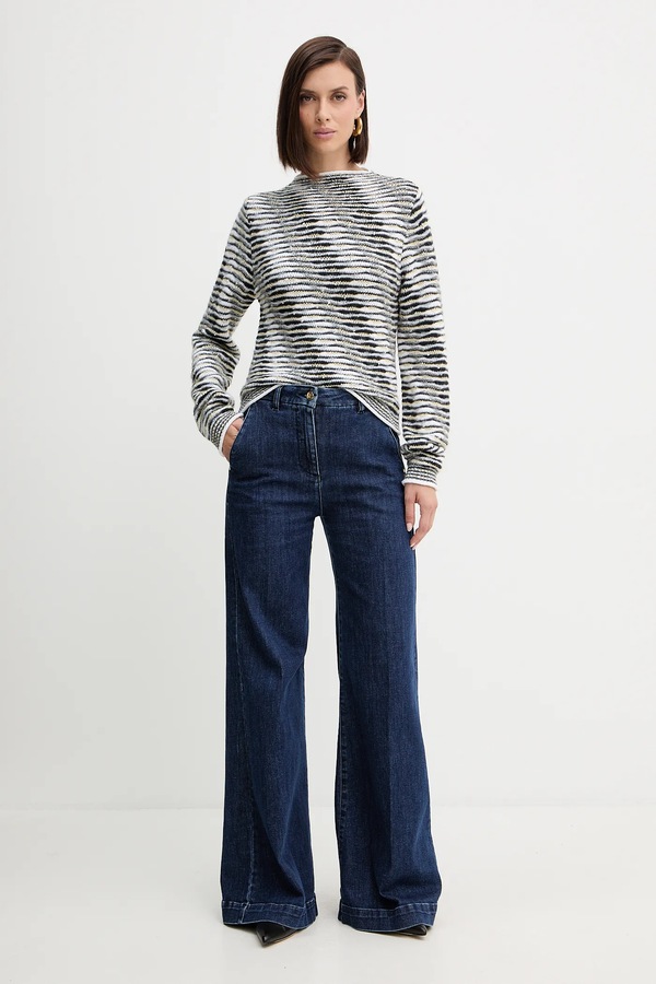 Свитер с шерстью Missoni цвет черный