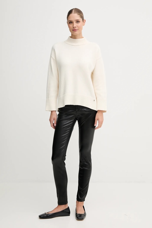 Светр DKNY колір бежевий