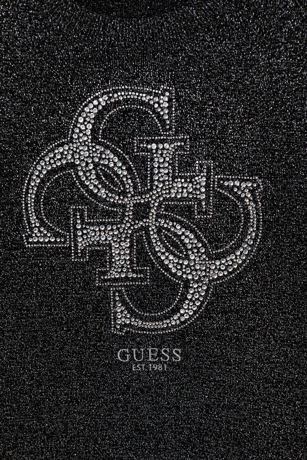 Дитячий светр Guess колір чорний фото 2
