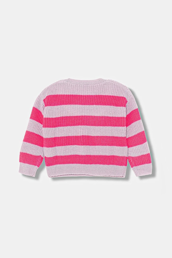 Детский свитер United Colors of Benetton цвет фиолетовый