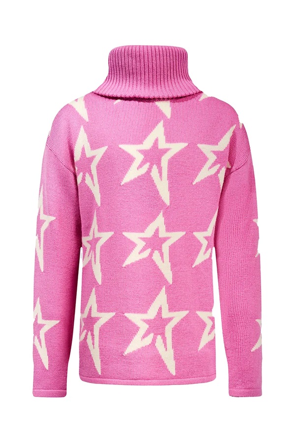 Вовняний дитячий светр Perfect Moment star dust sweater колір білий
