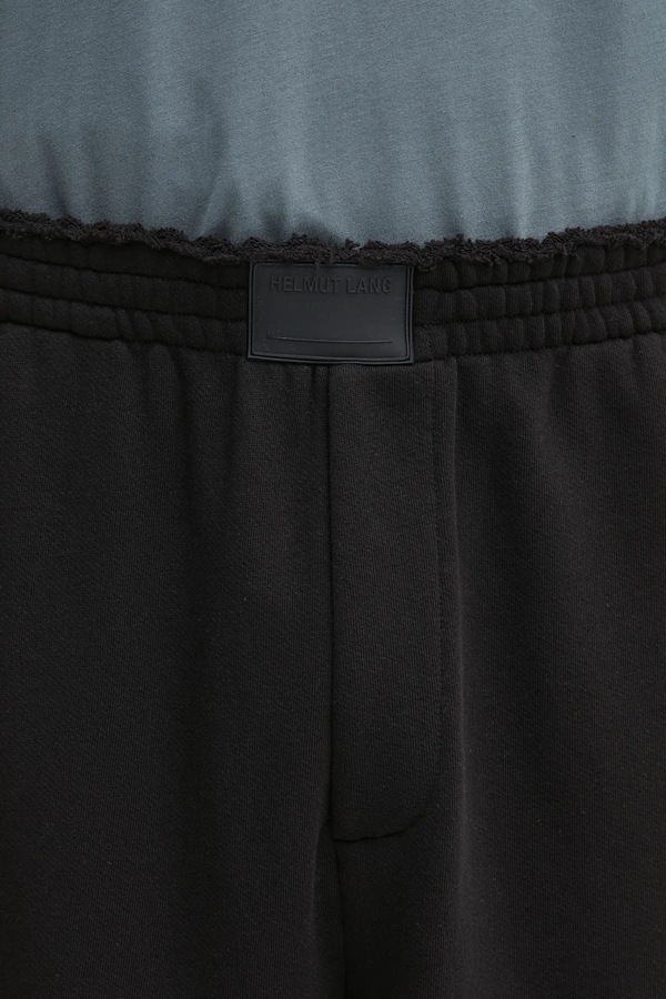 Бавовняні шорти Helmut Lang колір чорний фото 4