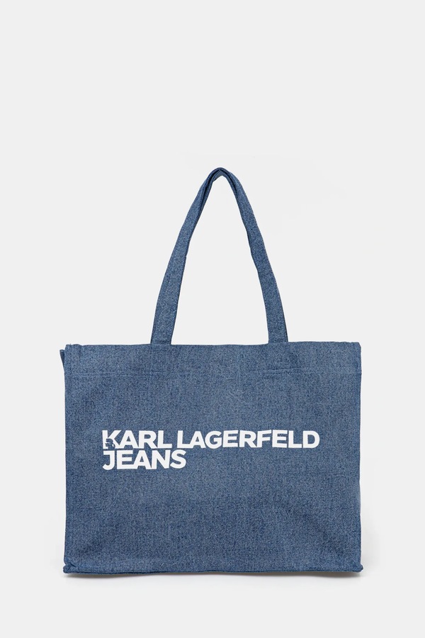 Бавовняна сумка Karl Lagerfeld Jeans
