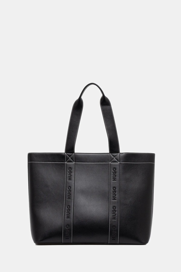 Сумочка HUGO Becky UP_Tote колір чорний
