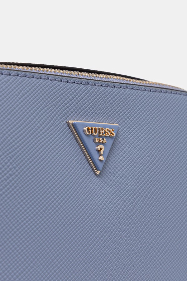 Сумка крос-боді жіноча Guess NOELLE колір блакитний фото 4