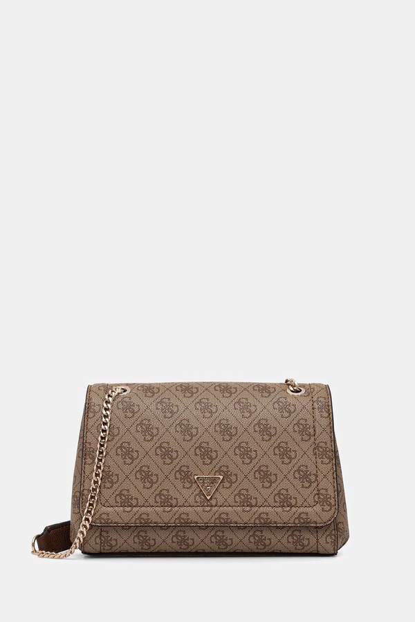 Сумочка Guess NOELLE колір бежевий