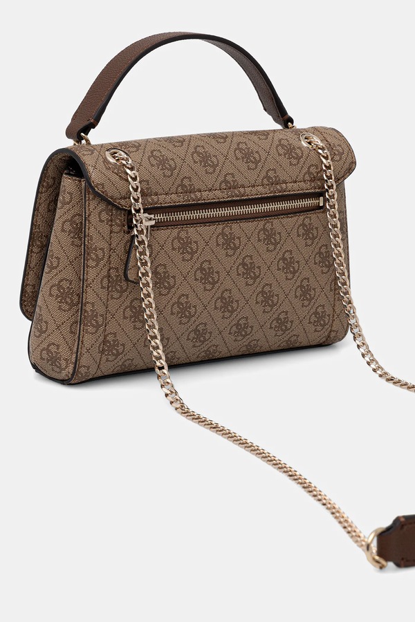 Сумочка Guess NOELLE колір бежевий фото 2