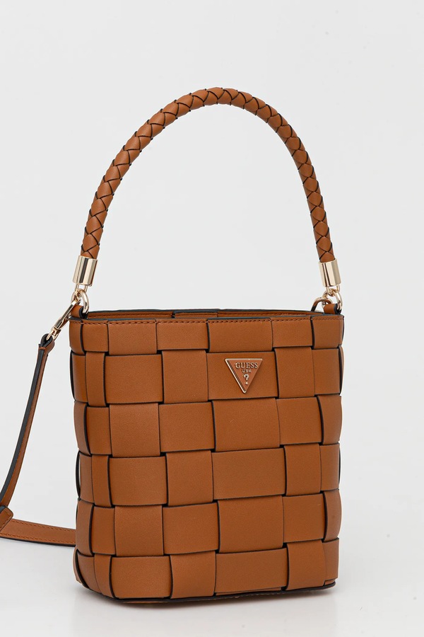 Сумочка Guess MAYLEE колір коричневий