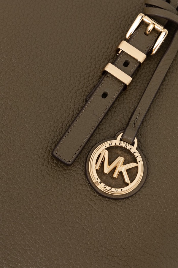 Сумка-шопер жіноча шкіряна MICHAEL Michael Kors QUINN колір зелений фото 4