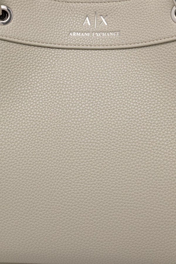 Сумочка жіноча зі штучної шкіри Armani Exchange колір зелений фото 4