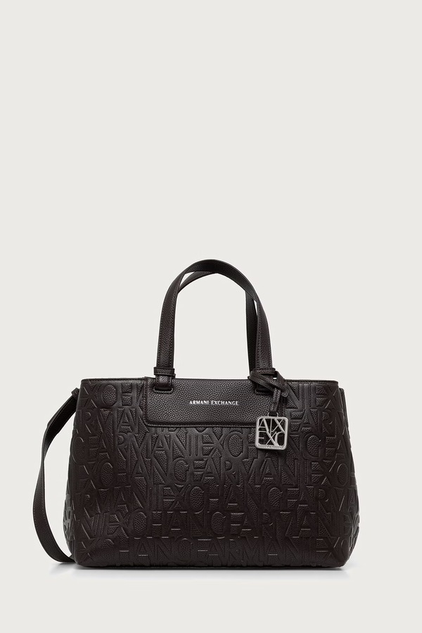 Сумочка женская из искусственной кожи Armani Exchange цвет коричневый