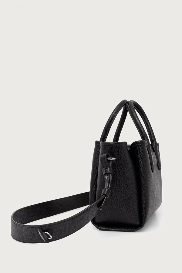 Сумка кросс-боди женская из искусственной кожи Emporio Armani цвет черный