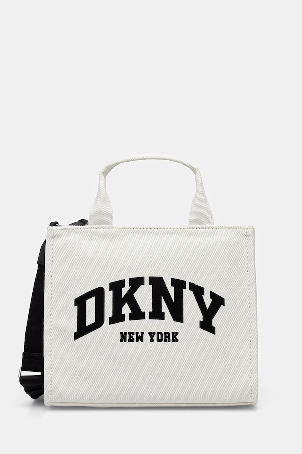 Сумка-шопер жіноча DKNY колір білий