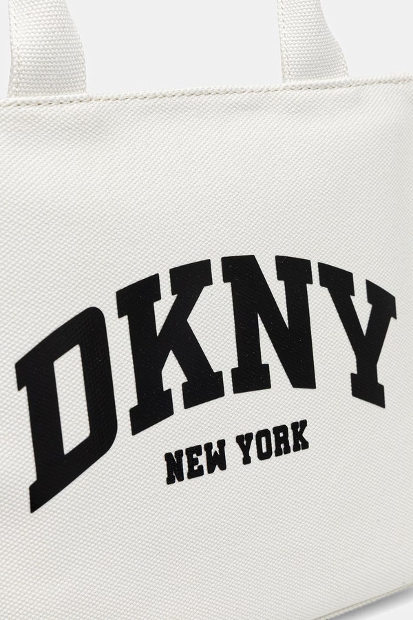 Сумка-шопер жіноча DKNY колір білий фото 2