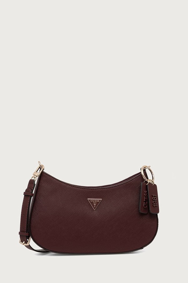 Сумочка hobo женская из искусственной кожи Guess NOELLE цвет бордовый