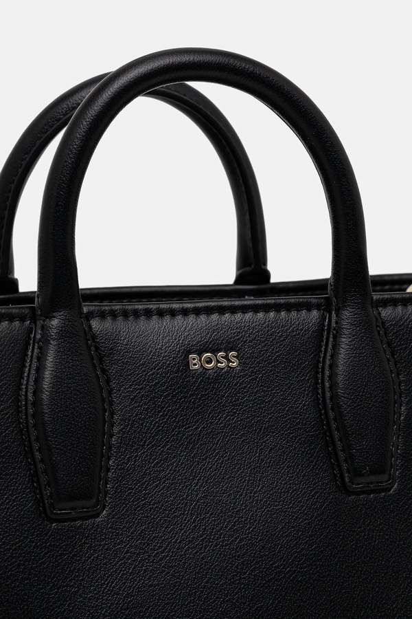 Сумка-тоут жіноча зі штучної шкіри BOSS Sandy MED Tote колір чорний фото 4