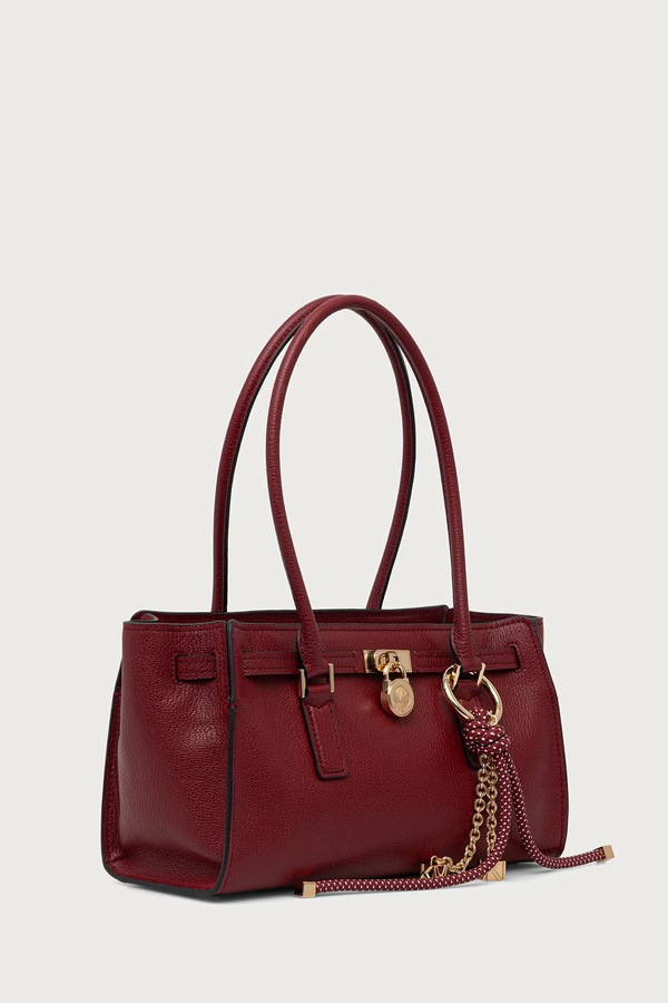 Сумка-тоут жіноча шкіряна MICHAEL Michael Kors колір червоний фото 2