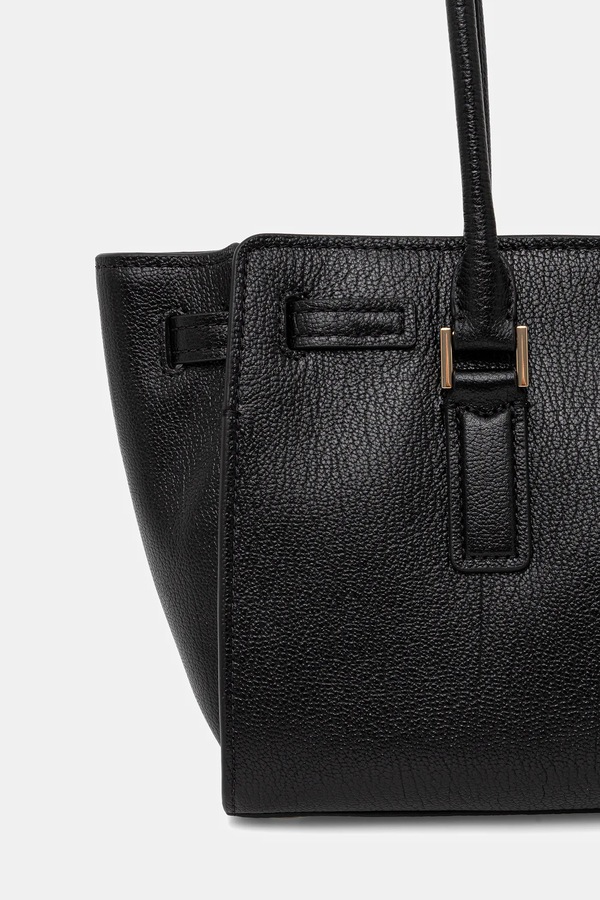 Шкіряна сумочка MICHAEL Michael Kors колір чорний фото 2