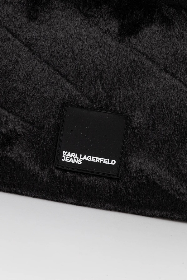 Сумочка Karl Lagerfeld Jeans колір чорний фото 2