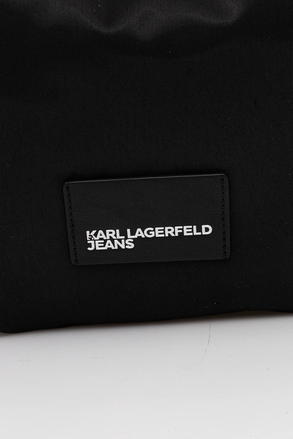Сумочка Karl Lagerfeld Jeans колір чорний фото 2