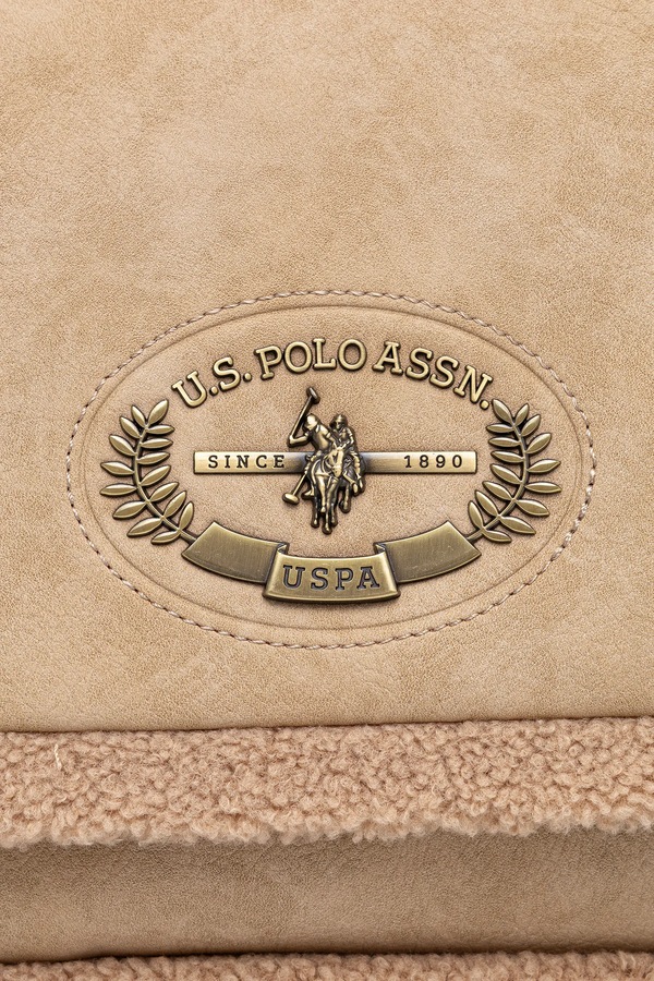 Сумочка U.S. Polo Assn. Holly колір бежевий фото 4