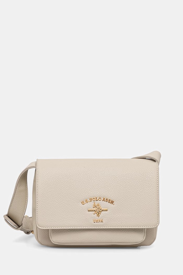 Сумка кросс-боди женская U.S. Polo Assn. Stanford цвет бежевый