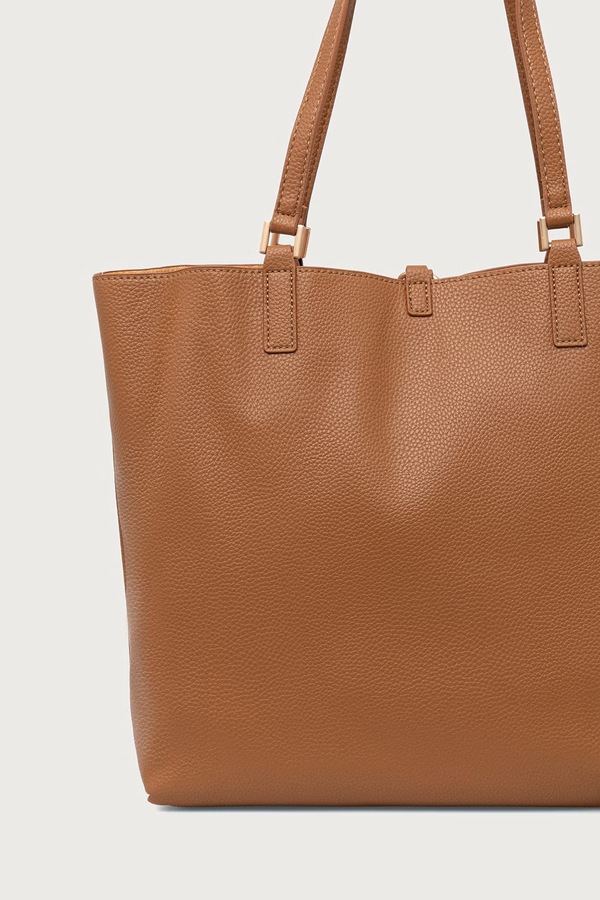 Двусторонняя сумочка женская из искусственной кожи U.S. Polo Assn. Malibu цвет коричневый фото 2