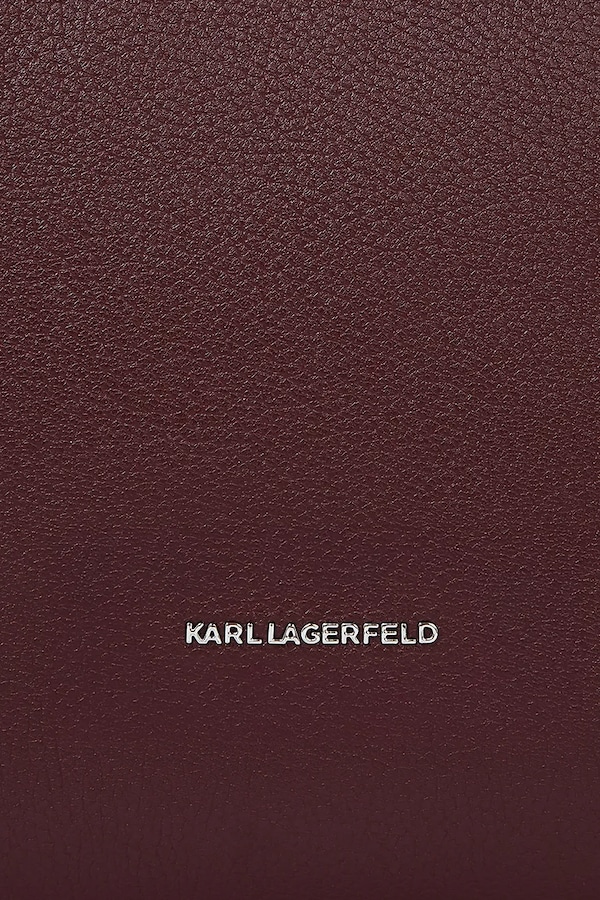 Сумочка Karl Lagerfeld K/ROCKY колір бордовий фото 2
