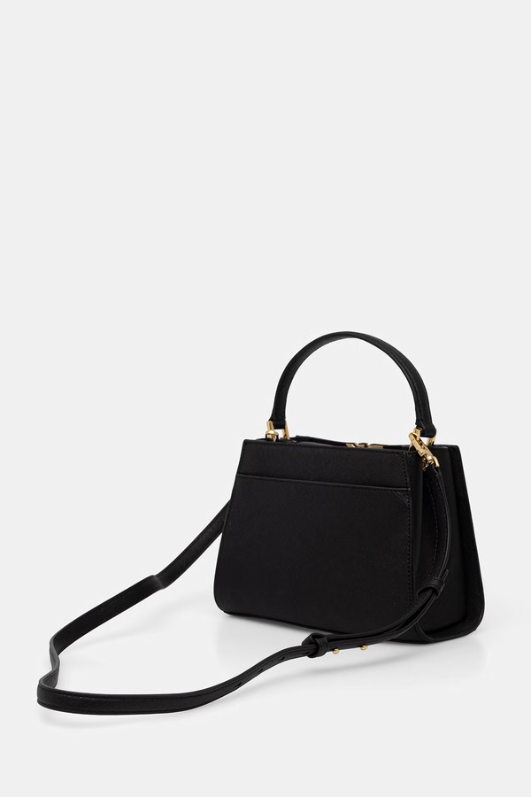 Сумка крос-боді жіноча шкіряна DKNY FOSTER колір чорний фото 2