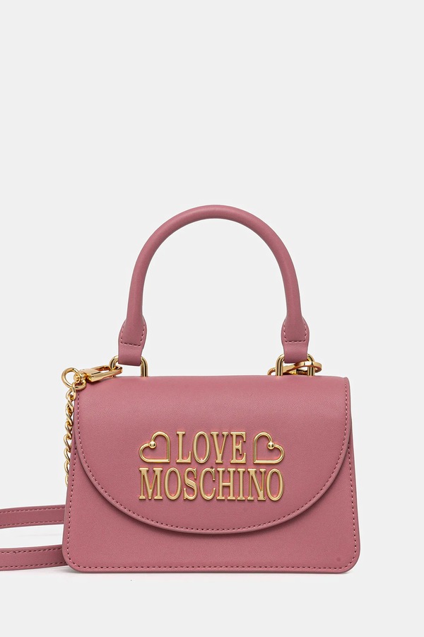 Сумочка Love Moschino колір рожевий